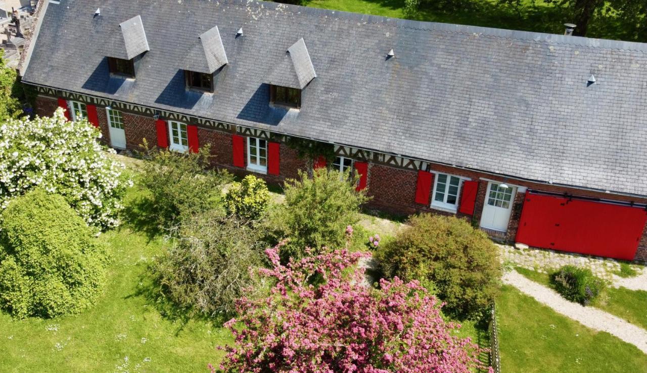Rouge Cottage Gite 4 Etoiles Billard Gueutteville-les-Gres Exterior photo